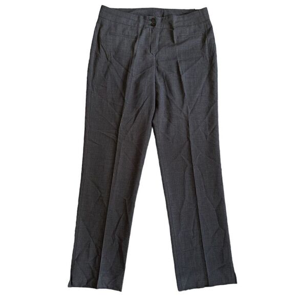 🐿️ St. Emile Women’s Gray Virgin Wool Trouser Pants Size USA 10 - Picture 6 of 6